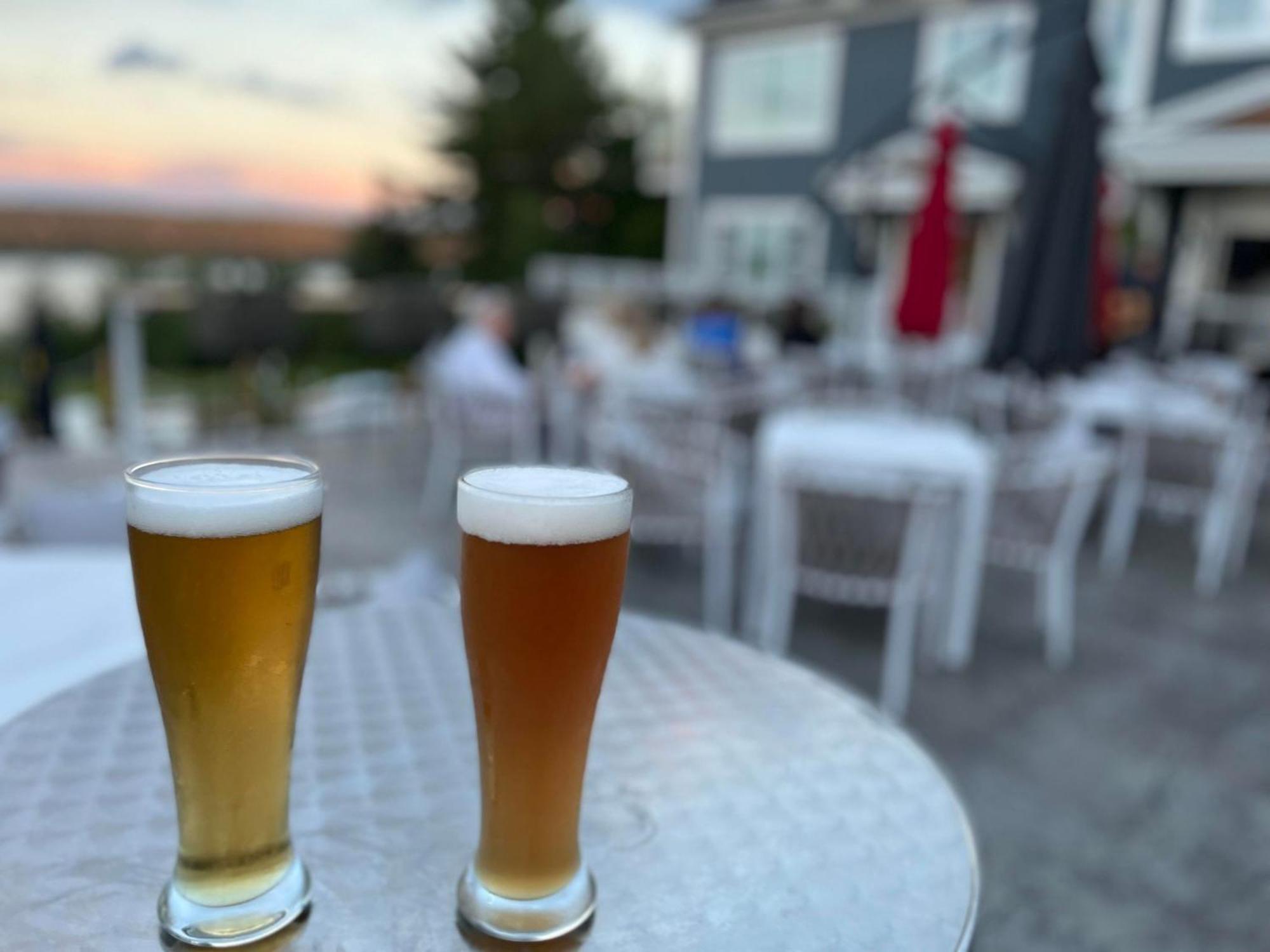 Au Sommet Du Lac Magog Kültér fotó