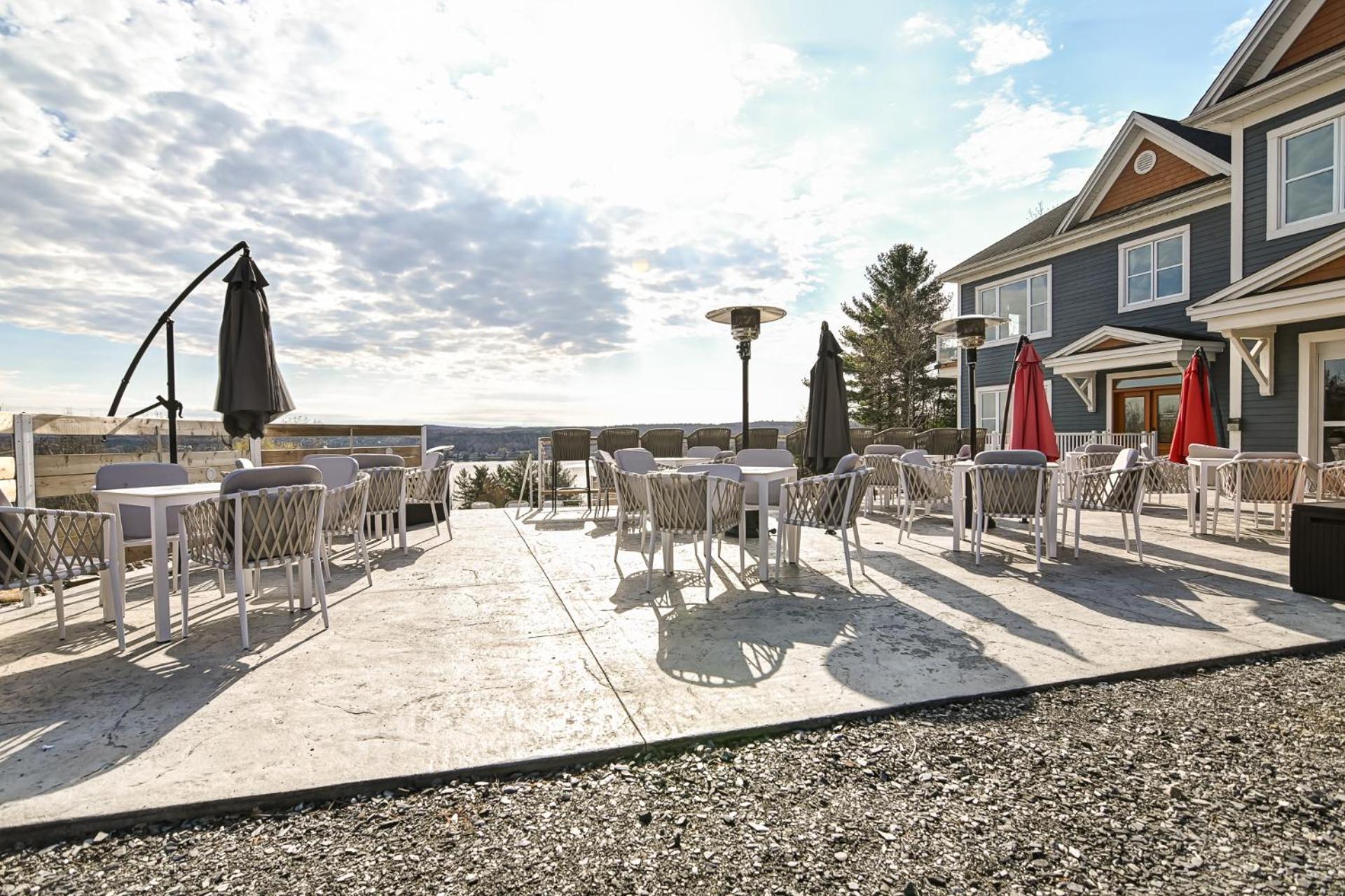 Location Au Sommet Du Lac Magog Kültér fotó