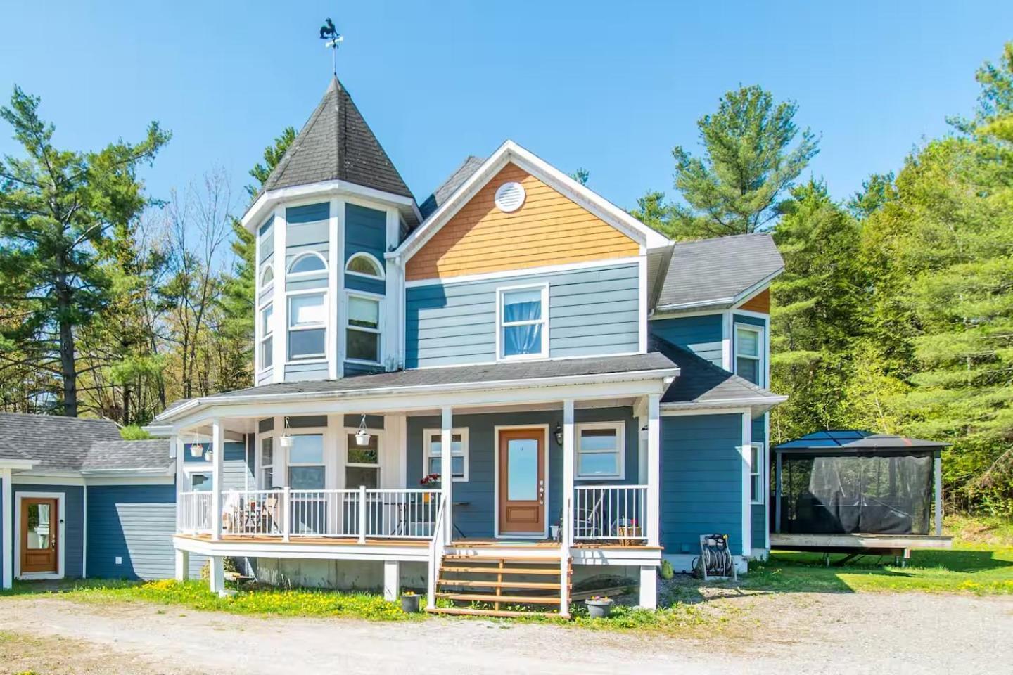 Location Au Sommet Du Lac Magog Kültér fotó