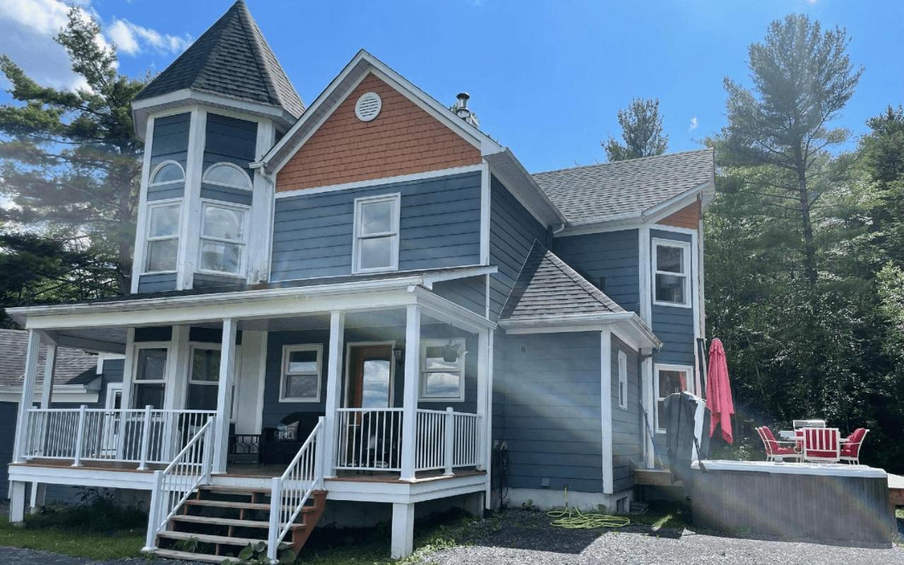 Location Au Sommet Du Lac Magog Kültér fotó